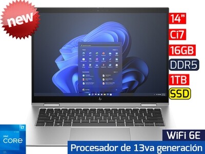 HP EliteBook x360 1040 G10 | 14" - Ci7 13va - 16GB LPDDR5 - 1TB SSD