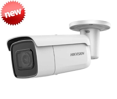 Hikvision AcuSense | Cámara de vigilancia de red para exteriores | Tipo bala motorizada | 4 MP