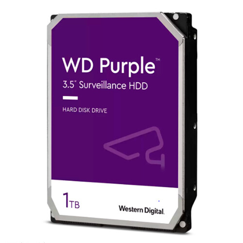 Western Digital Purple Surveillance Hard Drive | 1TB | 3.5&quot;