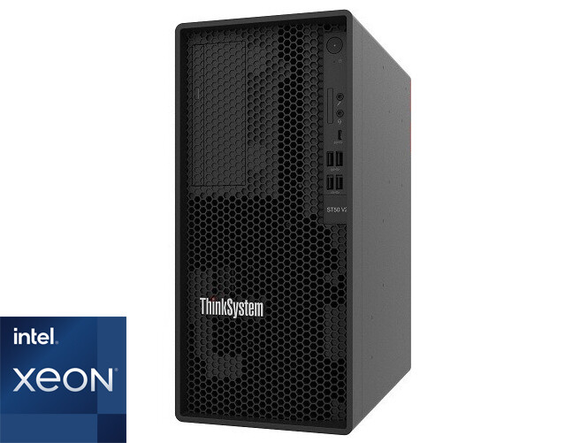 Lenovo ThinkSystem ST50 V2 | Intel Xeon - 16GB RAM - 2TB HDD
