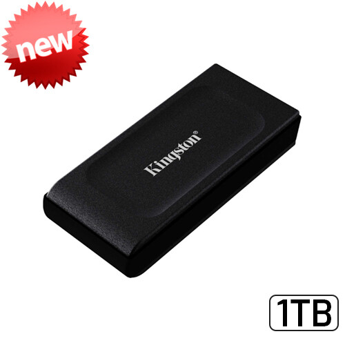 Kingston XS1000 | Unidad de Estado Sólido Portátil | USB 3.2 Gen 2 Tipo-C | 1TB | Color Negro