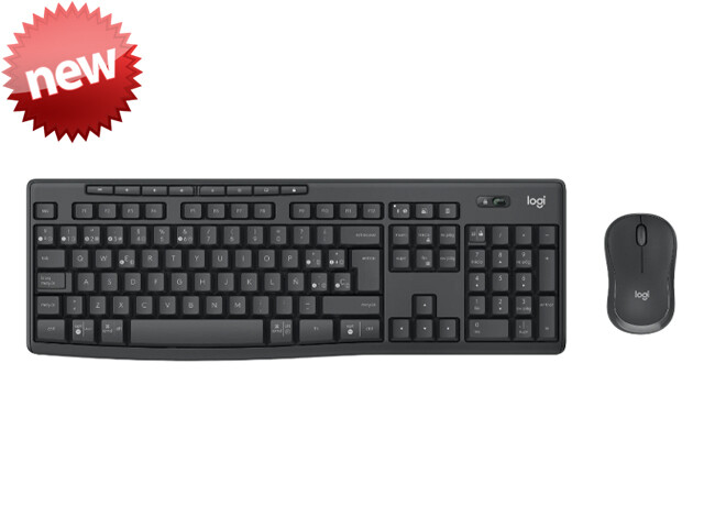 Logitech Wireless Keyboard MK370 Advanced | Combo de teclado y mouse inalámbrico