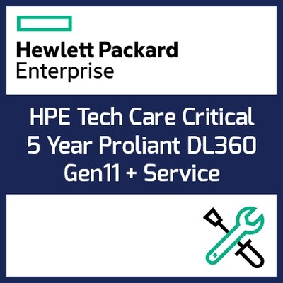 HPE 5 Year Tech Care Critical | Proliant DL360 Gen11 + Service