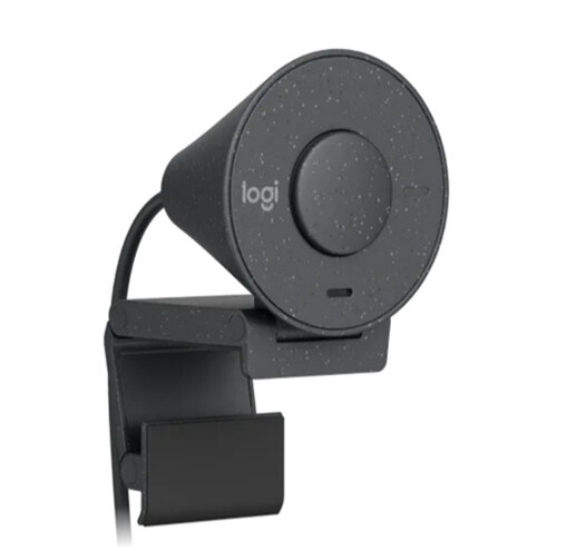 Logitech Brio 300 | Cámara USB-C Personal | Color Grafito | 70°