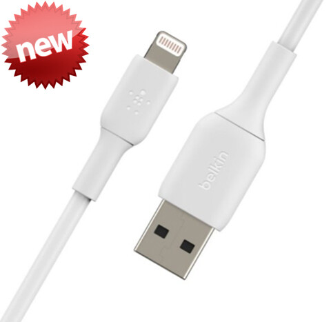 Belkin BoostCharge Cable | USB-A to Lightning | 2 metros