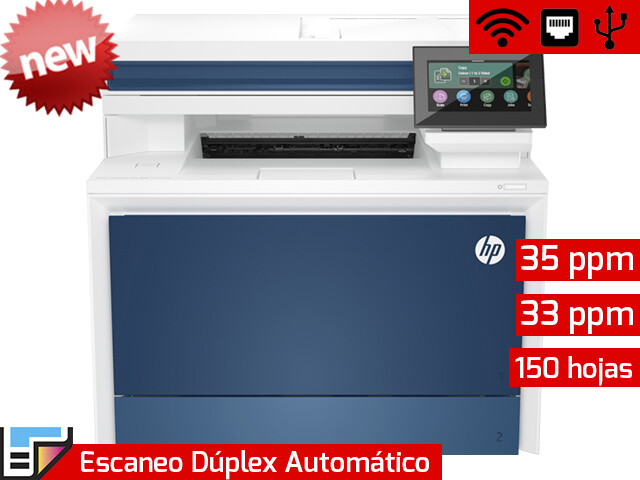 HP LaserJet Pro 4303fdw | Impresora Multifunción Color con ADF
