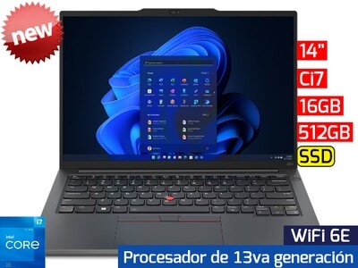 Lenovo ThinkPad E14 Gen 5 | 14" - Ci7 13va - 16GB - 512GB SSD