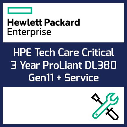 HPE 3 Year Tech Care Critical | ProLiant DL380 Gen11 + Service