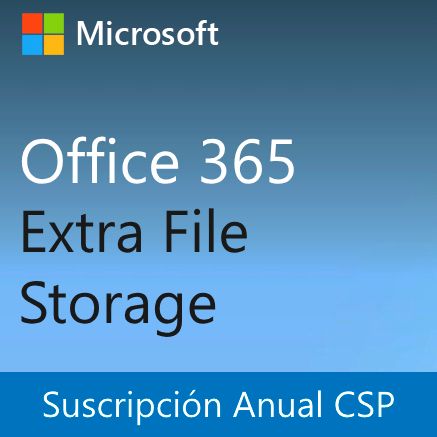 Office 365 Extra File Storage | Licencia por 1GB
