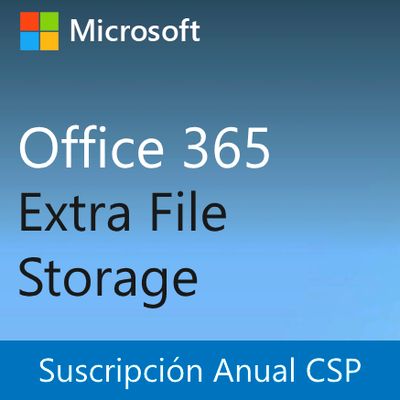 Office 365 Extra File Storage | Licencia por 1GB
