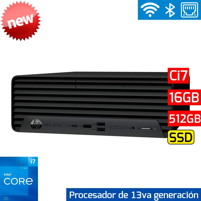 HP ProDesk 400 G9 SFF | Ci7 13va - 16GB - 512GB SSD