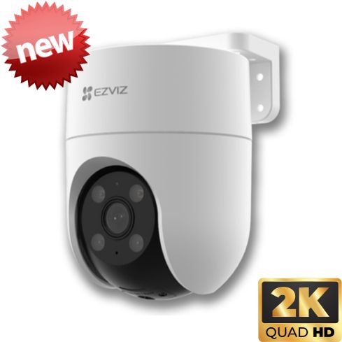 EZVIZ H8c | Cámara WiFi Campo 360° Inteligente - 2K - Infrarrojo 30m | 4MP