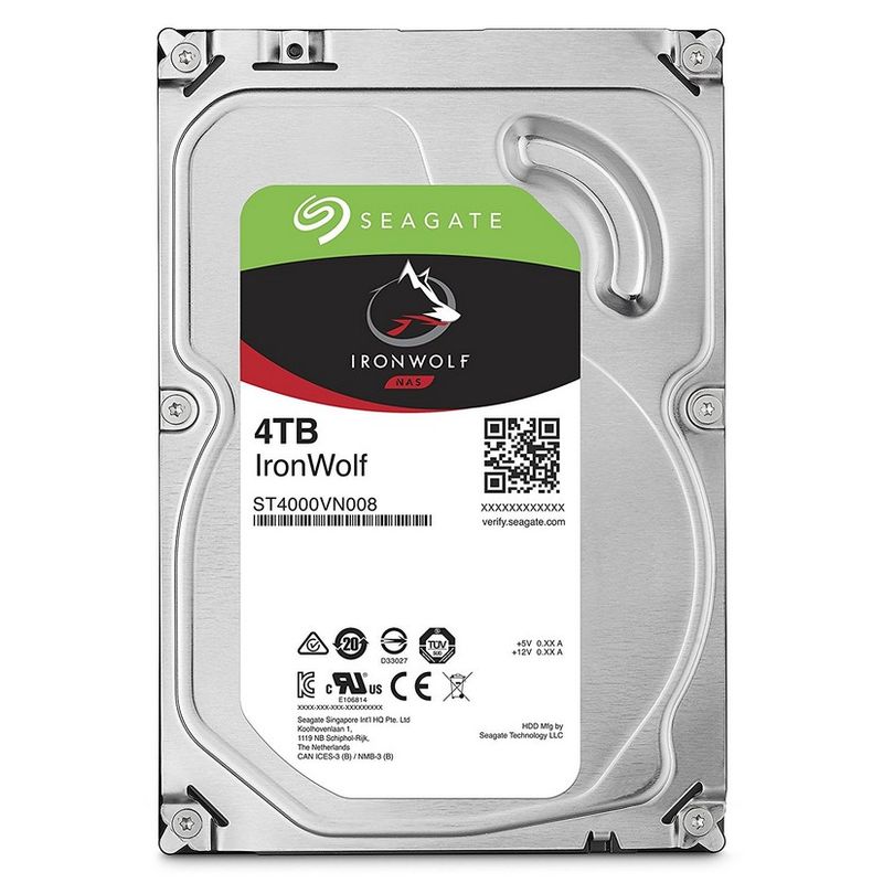 Seagate IronWolf NAS Hard Drive | 4TB | 3.5"