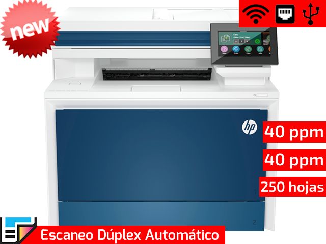 HP LaserJet Pro 4303fdw | Impresora Multifunción Color con ADF
