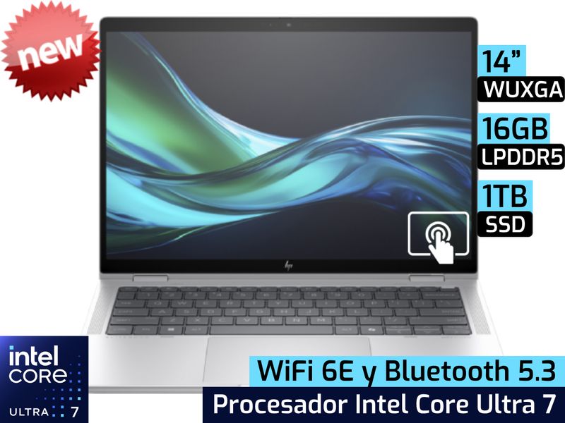 HP Elite x360 1040 G11 | 14&quot; WUXGA - Intel Core Ultra 7 155H - 16GB LPDDR5x - 1TB SSD