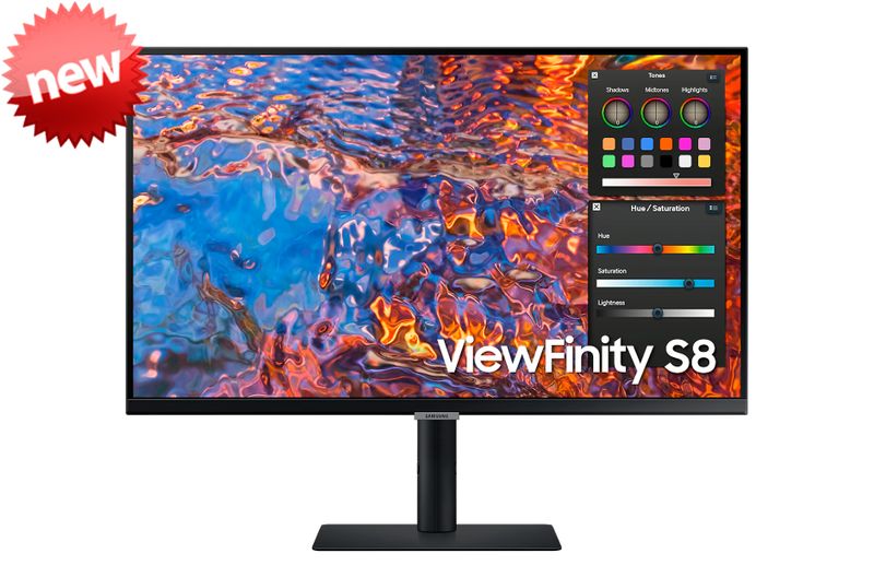 Monitor LED Samsung ViewFinity S8 Ultra HD (4K) | 27&quot; | 60 Hz | 5 ms