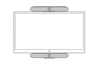 HP Poly Studio X52 VESA Mount