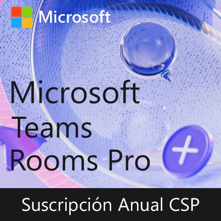 Microsoft Teams Rooms Pro | Suscripción Anual (CSP) por Sala