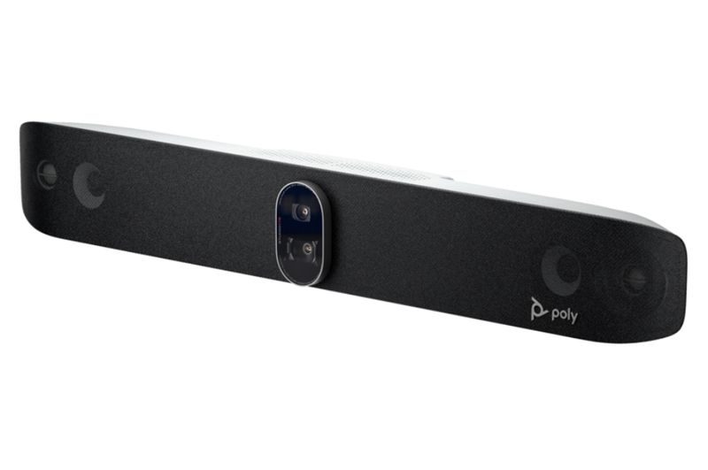 HP Poly Studio X72 + HP Poly TC10 | Barra de video todo en uno para salas grandes