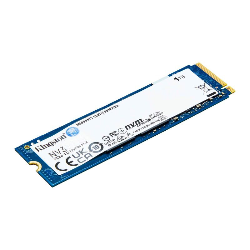 Kingston SSD NV3 | Unidad de estado sólido | 1TB | M.2 2280