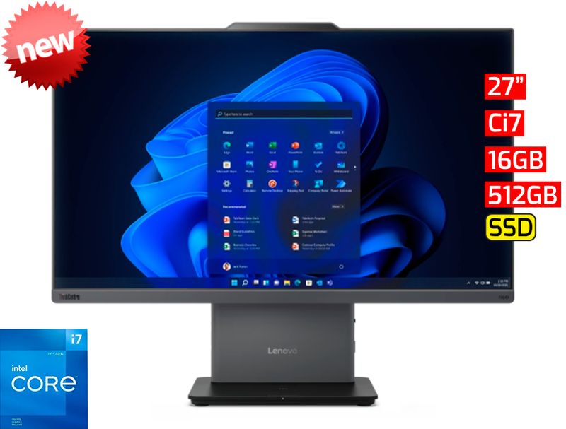 Lenovo ThinkCentre Neo 50a G5 All In One | 27&quot; - Ci7 13va - 16GB - 512GB SSD