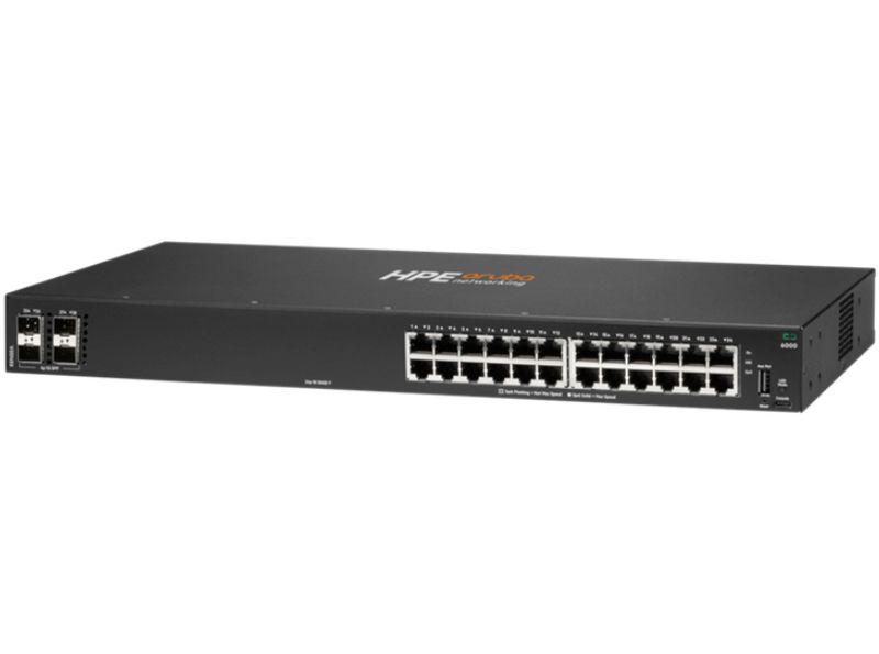 HPE Aruba 6000 Switch | 24p 4SFP