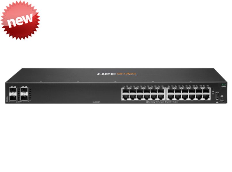 HPE Aruba 6000 Switch | 24G 4SFP