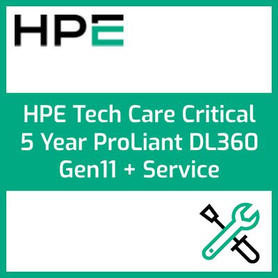 HPE 5 Year Tech Care Critical | Proliant DL360 Gen11 + Service