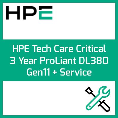 HPE 3 Year Tech Care Critical | ProLiant DL380 Gen11 + Service