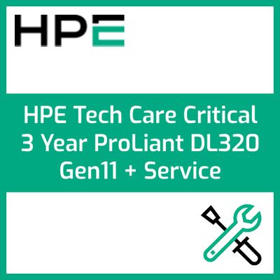 HPE 3 Year Tech Care Critical | Proliant DL320 Gen11 + Service