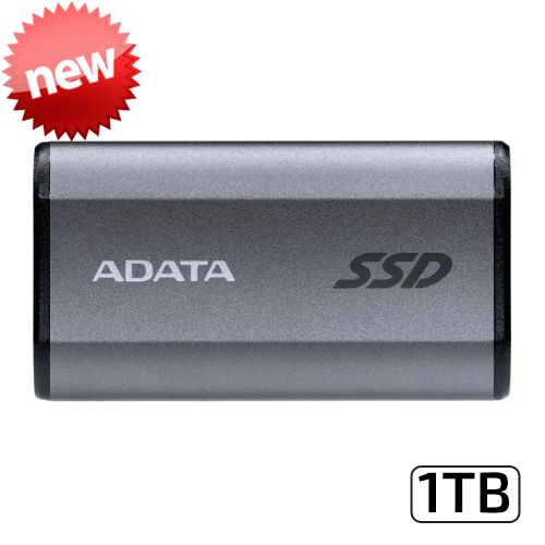Adata SE880 SSD | Unidad de Estado Sólido Portátil | USB 3.2 Gen 2 Tipo-C | 1TB | Color Gris