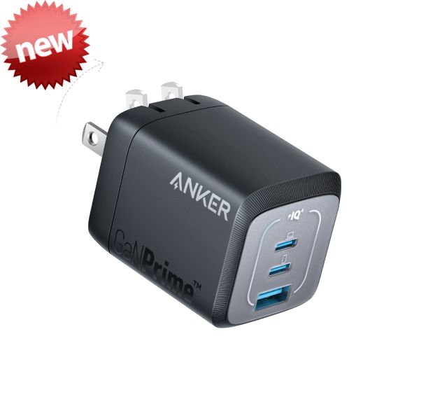 Anker GaNPrime Wall Charger | Adaptador universal 67W | Color Negro