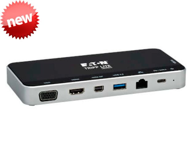 Tripp-Lite USB-C Dock | Adaptador multipuerto Triple Display - 4K