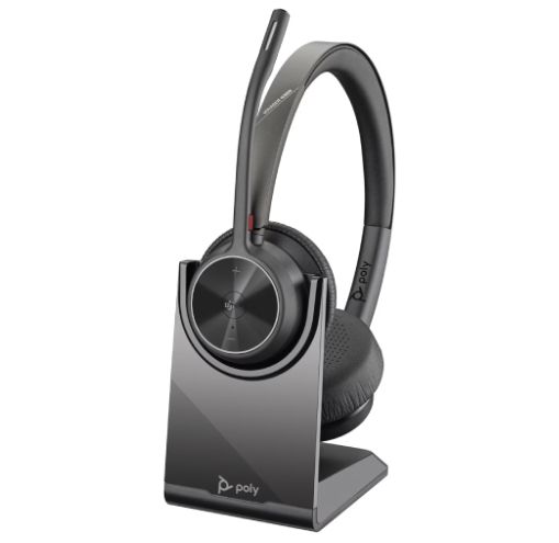 HP Poly Voyager 4320 | Headset Bluetooth USB-C + Soporte de carga