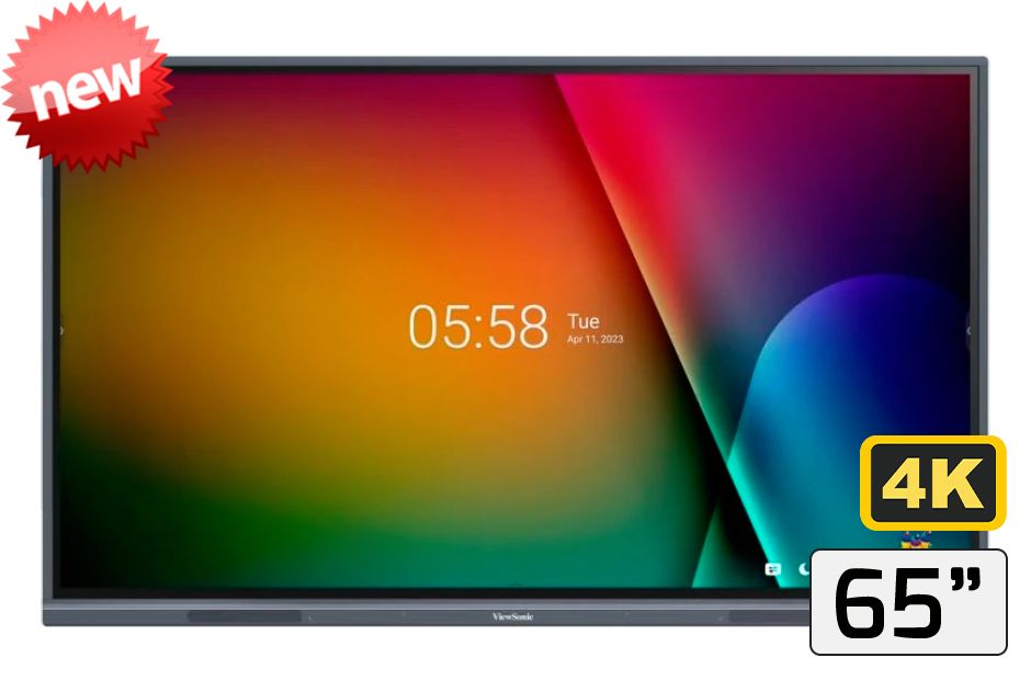 ViewSonic ViewBoard IFP6533 | Pantalla Interactiva 4K | 65&quot;