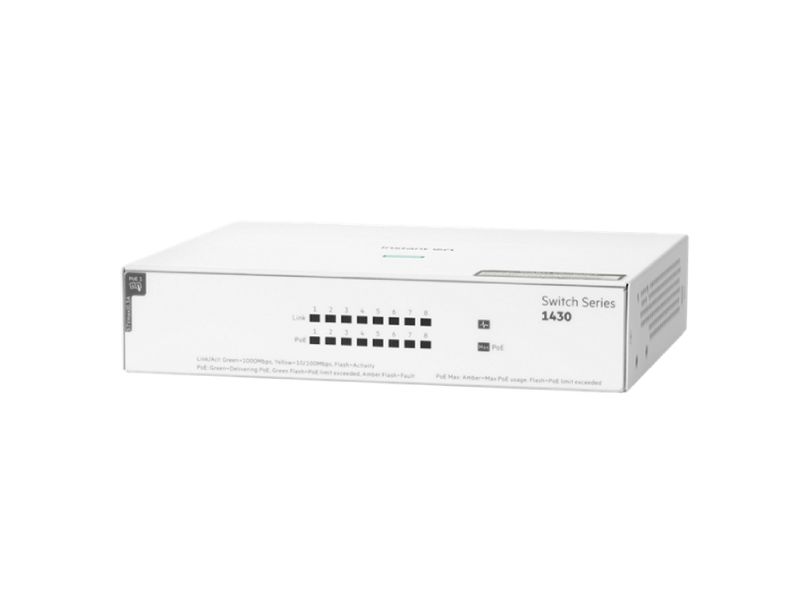 HPE Aruba Instant On 1430 Switch | 8p