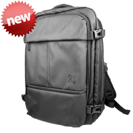Klip Xtreme Nomad | Mochila para transporte de portátil 17&quot;