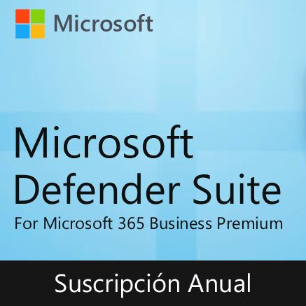 Microsoft Defender Suite for Microsoft 365 Business Premium | Suscripción Anual CSP por usuario