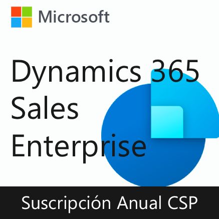Dynamics 365 Sales Enterprise Edition | Suscripción Anual (CSP) por usuario