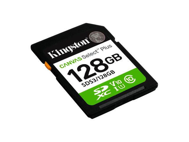 Kingston Canvas Select Plus | Tarjeta de memoria flash Micro SD | Class10 | 128GB