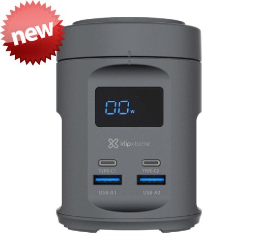 Klip Xtreme PowerDesk Ultra | Plataforma de carga 7 en 1