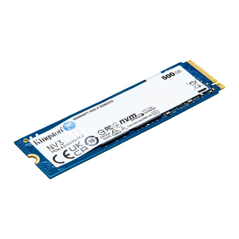 Kingston SSD NV3 | Unidad de estado sólido | 500GB | M.2 2280