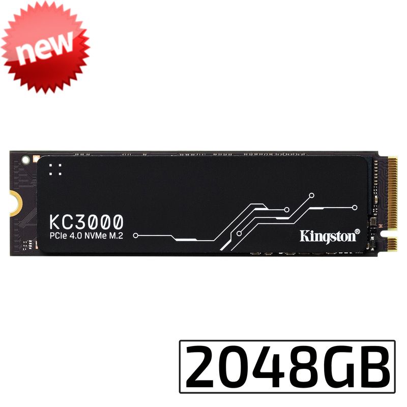 Kingston SSD KC3000 | Unidad de estado sólido | 2TB | M.2 2280