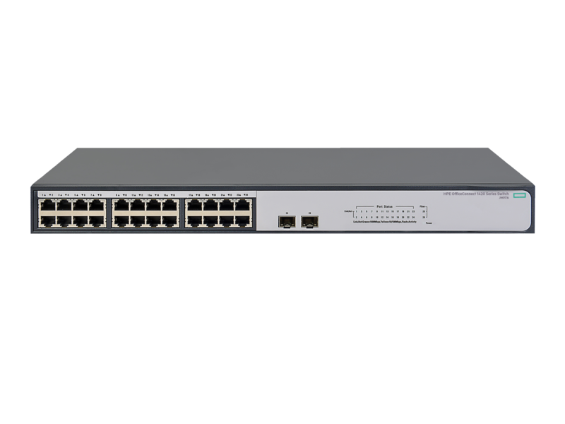 HPE 1420-24G-2SFP Switch (JH017A)