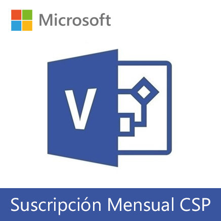 Microsoft Visio Online | Suscripción Mensual (CSP) por usuario