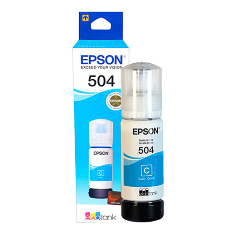 Epson Tinta Líquida T504220 | Color Cyan