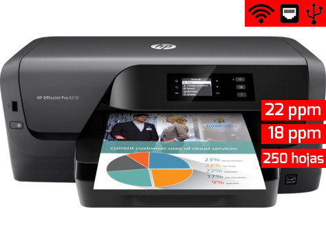 HP OfficeJet Pro 8210 | Impresora