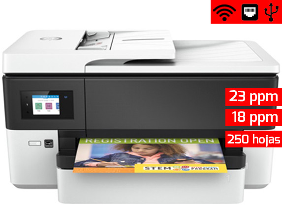 HP OfficeJet Pro 7720 | Impresora multifunción con ADF