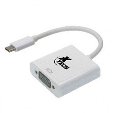 Xtech Display Adapter | USB C to VGA