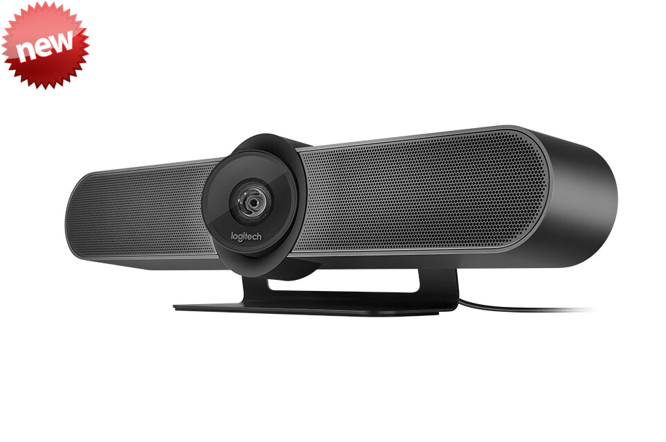 Logitech MeetUp | Cámara de videoconferencia para salas pequeñas